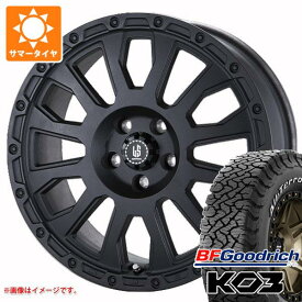 【タイヤ交換対象】5本セット ジープ ラングラー JK/JL系用 2026年製 サマータイヤ BFグッドリッチ オールテレーンT/A KO3 LT285/70R17 121/118S ホワイトレター ラ・ストラーダ アヴェンチュラ タイヤホイール5本セット