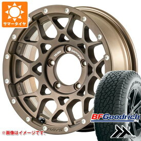 【タイヤ交換対象】5本セット ジムニーシエラ JB74W用 サマータイヤ BFグッドリッチ トレールテレーンT/A 205/80R16 104T XL アウトラインホワイトレター レイズ デイトナ M8 6.0-16 タイヤホイール5本セット