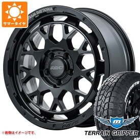 【タイヤ交換対象】ミツビシ デリカD5用 サマータイヤ モンスタ テレーングリッパー 225/65R17 106T ホワイトレター レイズ デイトナ M9+ 7.0-17 タイヤホイール4本セット
