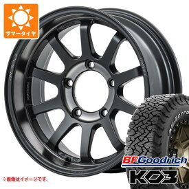 【タイヤ交換対象】スズキ ジムニーノマド JC74W用 2026年製 サマータイヤ BFグッドリッチ オールテレーンT/A KO3 LT215/70R16 100/97S ホワイトレター レイズ エーラップ J 2324 LTD 6.0-16 タイヤホイール4本セット