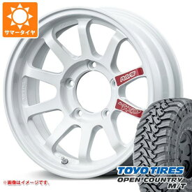【タイヤ交換対象】5本セット スズキ ジムニーノマド JC74W用 サマータイヤ トーヨー オープンカントリー M/T LT225/75R16 103/100Q ホワイトレター レイズ エーラップ J プロ 6.0-16 タイヤホイール5本セット