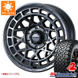 【タイヤ交換対象】ランドクルーザー300用 サマータイヤ BFグッドリッチ オールテレーンT/A KO2 LT265/65R18 122/119R ホワイトレター マッドヴァンスX タイプM 9.0-18 タイヤホイール4本セット