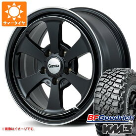 【タイヤ交換対象】RAV4 50系用 サマータイヤ BFグッドリッチ マッドテレーンT/A KM3 LT225/75R16 115/112Q ガルシア ダラス6 7.0-16 タイヤホイール4本セット