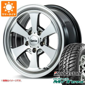 【タイヤ交換対象】RAV4 50系用 サマータイヤ ブリヂストン デューラー M/T674 LT225/75R16 110/107Q アウトラインホワイトレター ガルシア ダラス6 7.0-16 タイヤホイール4本セット