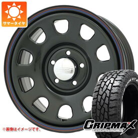 【タイヤ交換対象】ミツビシ デリカD5用 サマータイヤ グリップマックス マッドレイジ R/T MAX LT215/70R16 100/97R ホワイトレター デイトナズ G2 7.0-16 タイヤホイール4本セット