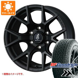 【タイヤ交換対象】ミツビシ トライトン LC2T用 サマータイヤ BFグッドリッチ トレールテレーンT/A 265/60R18 110T アウトラインホワイトレター マッドヴァンス SD 8.0-18 タイヤホイール4本セット