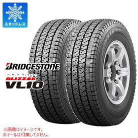 【タイヤ交換対象】2本 スタッドレスタイヤ 195/80R15 107/105N ブリヂストン ブリザック VL10 BRIDGESTONE BLIZZAK VL10 【バン/トラック用】