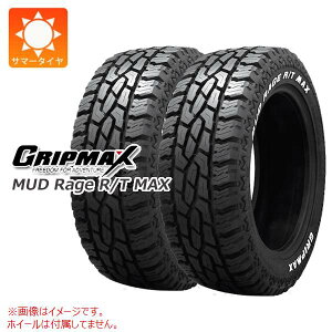 2�{ �T�}�[�^�C�� LT275/70R17 121/118Q �O���b�v�}�b�N�X �}�b�h���C�W R/T MAX �z���C�g���^�[ GRIP MAX MUD Rage R/T MAX