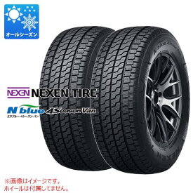 【タイヤ交換対象】2本 オールシーズン 195/80R15 107/105N ネクセン エヌブルー 4シーズン バン NEXEN N'blue 4Season Van 【バン/トラック用】