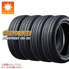 【数量限定特価】4本 サマータイヤ 215/60R17C 109/107T オーレンカウンター ニューストリート OG-20 ホワイトレター ALLENCOUNTER NEW STREET OG-20 【バン/トラック用】 ハイエース キャラバン