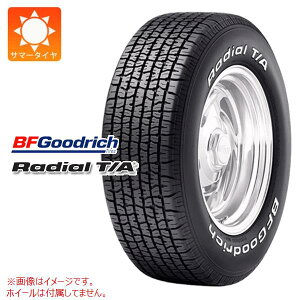 1本 サマータイヤ P195/60R15 87S BFグッドリッチ ラジアルT/A ホワイトレター BFGoodrich Radial T/A