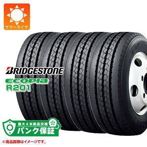�p���N�ۏؕt���y�v����D�z4�{ �T�}�[�^�C�� 205/80R15 109/107L �u���a�X�g�� �G�R�s�A R201 BRIDGESTONE ECOPIA R201 �y�o��/�g���b�N�p�z