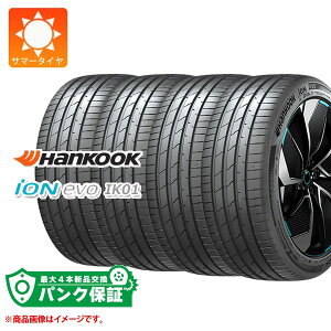 �p���N�ۏؕt���y�v����E�z4�{ �T�}�[�^�C�� 225/55R19 103H XL �n���R�b�N �A�C�I�� �G�{ IK01 R0 �A�E�f�B���F ev �d�C�����ԗp HANKOOK iON evo IK01�y�^�C�������Ώہz