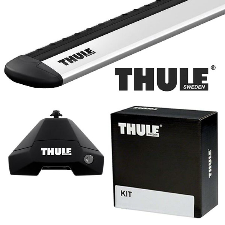 楽天市場】THULE フォルクスワーゲン ポロ 5ドア 18〜 ルーフキャリア 