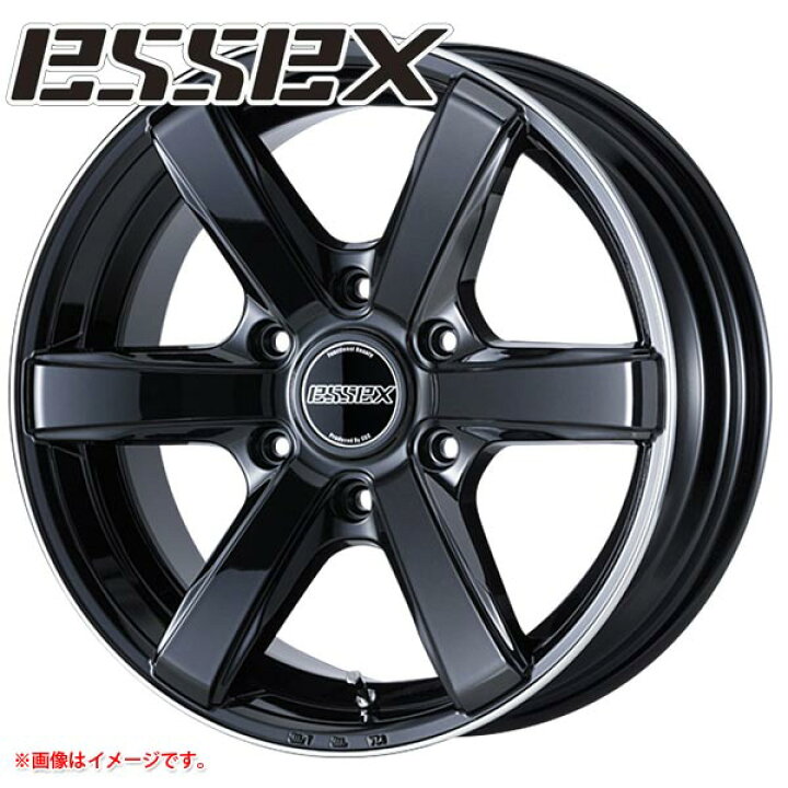楽天市場】エセックス EC 8.5-20 ホイール1本 ESSEX EC ハイエース 
