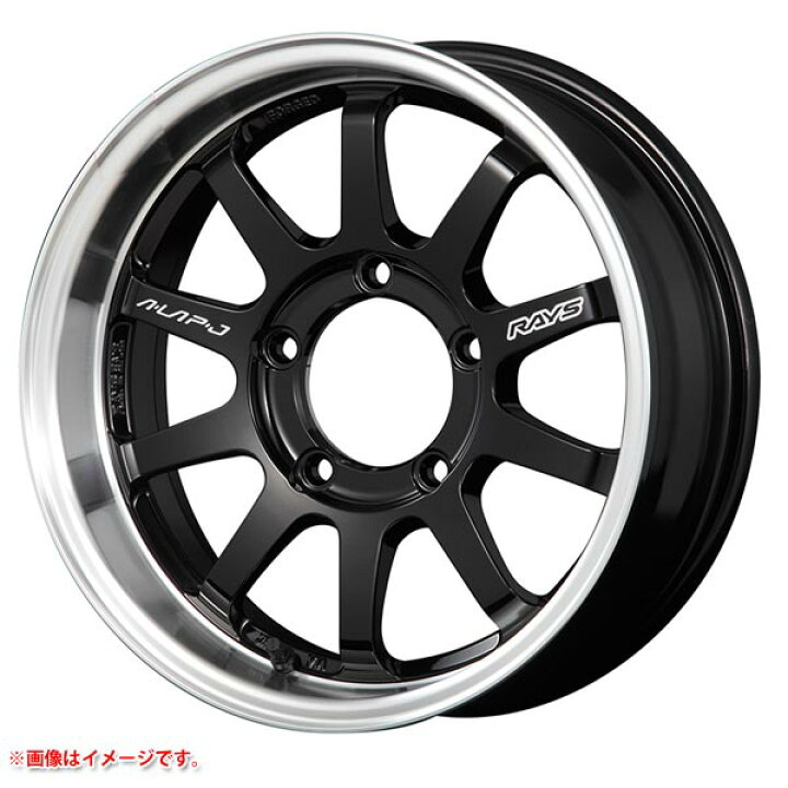 楽天市場】レイズ エーラップ J 5.5-16 ホイール1本 A LAP-J ジムニー 