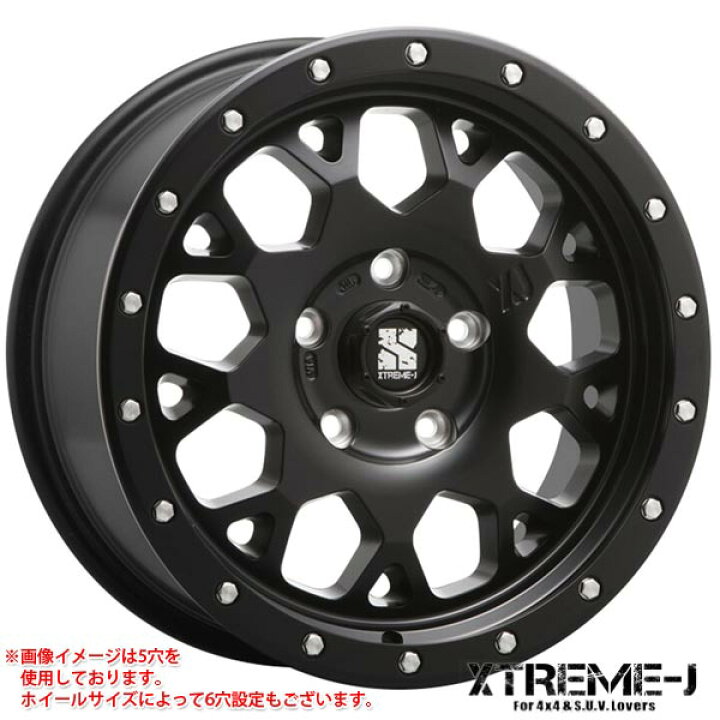 楽天市場】MLJ エクストリームJ XJ04 8.0-16 ホイール1本 X TREME-J 