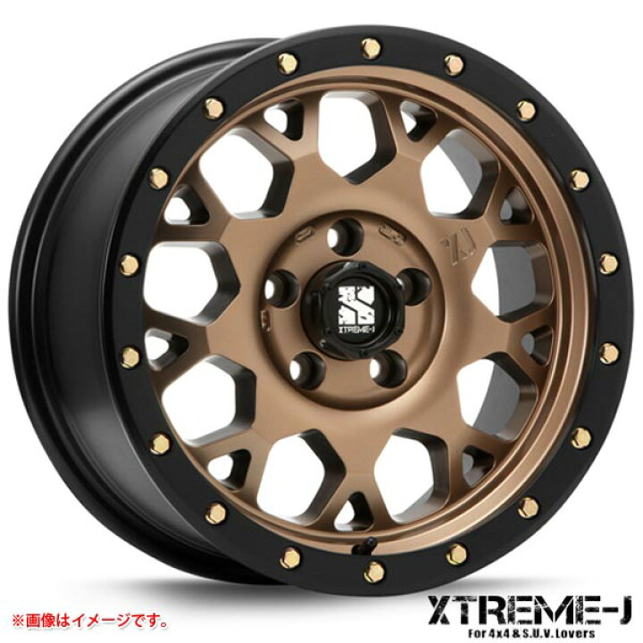 楽天市場】MLJ エクストリームJ XJ04 7.0-17 ホイール1本 輸入車用 X 