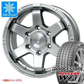 【タイヤ交換対象】ミツビシ トライトン LC2T用 スタッドレス ブリヂストン ブリザック WZ-1 265/60R18 110Q マッドクロス MC-76 タイヤホイール4本セット