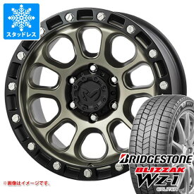 【タイヤ交換対象】ミツビシ トライトン LC2T用 スタッドレス ブリヂストン ブリザック WZ-1 265/65R17 112Q 2025年10月発売サイズ MKW M204 タイヤホイール4本セット