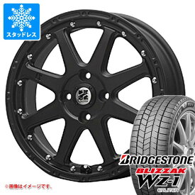【タイヤ交換対象】ダイハツ アトレーワゴン S300系用 スタッドレス ブリヂストン ブリザック WZ-1 165/65R14 79Q MLJ エクストリームJ タイヤホイール4本セット