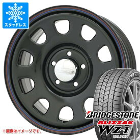 【タイヤ交換対象】ミツビシ デリカD5用 スタッドレス ブリヂストン ブリザック WZ-1 215/70R16 100Q デイトナズ G2 タイヤホイール4本セット