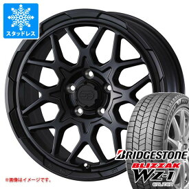 【タイヤ交換対象】ミツビシ デリカD5用 スタッドレス ブリヂストン ブリザック WZ-1 215/70R16 100Q スタットベルク2 タイヤホイール4本セット