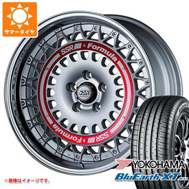 【タイヤ交換対象】サマータイヤ 215/55R18 99V XL ヨコハマ ブルーアースXT AE61 SSR フォーミュラ エアロメッシュ 7.5-18 タイヤホイール4本セット