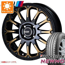 【タイヤ交換対象】サマータイヤ 165/55R15 75V ブリヂストン ニューノ SSR ディバイド FT 5.0-15 タイヤホイール4本セット