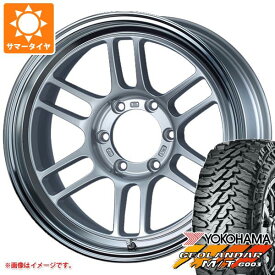 【タイヤ交換対象】ランドクルーザー プラド 150系用 サマータイヤ ヨコハマ ジオランダー M/T G003 LT285/70R17 121/118Q エンケイ オールロード RPT1 8.5-17 タイヤホイール4本セット