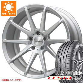 【タイヤ交換対象】サマータイヤ 225/40R19 93Y XL クムホ エクスタ PS71 MLJ ハイペリオン CVX 8.5-19 タイヤホイール4本セット