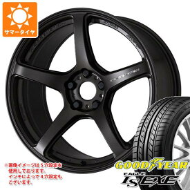 【タイヤ交換対象】サマータイヤ 265/35R18 97W XL グッドイヤー イーグル LSエグゼ ワーク エモーション T5R 9.5-18 タイヤホイール4本セット