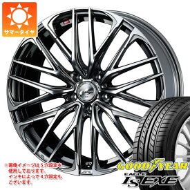 【タイヤ交換対象】サマータイヤ 245/45R19 102W XL グッドイヤー イーグル LSエグゼ レオニス SK 8.0-19 タイヤホイール4本セット