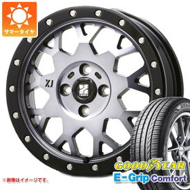 【タイヤ交換対象】サマータイヤ 165/55R15 75V グッドイヤー エフィシエントグリップコンフォート MLJ エクストリームJ XJ04 4.5-15 タイヤホイール4本セット
