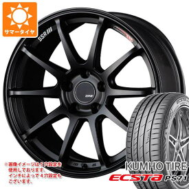 【タイヤ交換対象】サマータイヤ 215/55R17 94W クムホ エクスタ PS71 SSR GTV02 7.0-17 タイヤホイール4本セット