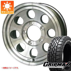 【タイヤ交換対象】ジムニー用 サマータイヤ グリップマックス マッドレイジ R/T MAX LT185/85R16 105/103Q ホワイトレター ジムライン タイプ2 5.5-16 タイヤホイール4本セット