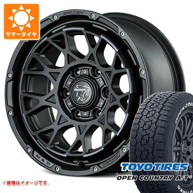 【タイヤ交換対象】5本セット FJクルーザー 10系用 サマータイヤ トーヨー オープンカントリー A/T3 265/70R17 115T ホワイトレター ヴァルケン ローツェ 8.0-17 タイヤホイール5本セット