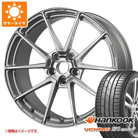 【タイヤ交換対象】2023年製 サマータイヤ 245/40R18 97Y XL ハンコック ベンタス S1 エボ3 K127 TWS モータースポーツ T66-GT 8.5-18 タイヤホイール4本セット