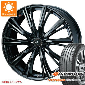 【タイヤ交換対象】サマータイヤ 215/55R17 98W XL ハンコック ベンタス プライム4 K135 レオニス WX 7.0-17 タイヤホイール4本セット