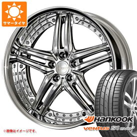 【タイヤ交換対象】2023年製 サマータイヤ 245/35R21 (96Y) XL ハンコック ベンタス S1 エボ3 K127 アミスタット ライエン S05 8.5-21 タイヤホイール4本セット