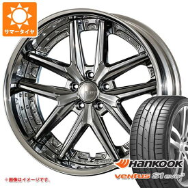 【タイヤ交換対象】2023年製 サマータイヤ 245/35R21 (96Y) XL ハンコック ベンタス S1 エボ3 K127 アミスタット ライエン T025 8.5-21 タイヤホイール4本セット