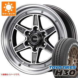 【タイヤ交換対象】ハイエース 200系用 サマータイヤ トーヨー H30 225/50R18 C 107/105R ホワイトレター SSR ディバイド MK-6 8.0-18 タイヤホイール4本セット