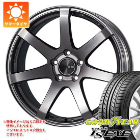 【タイヤ交換対象】2024年製 サマータイヤ 225/40R19 93W XL グッドイヤー イーグル LSエグゼ エンケイ パフォーマンスライン PF07 8.0-19 タイヤホイール4本セット