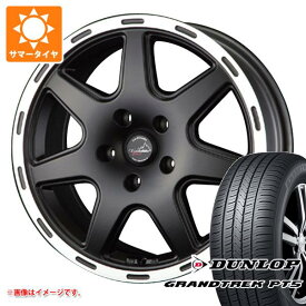 【タイヤ交換対象】ジープ コンパス M624系用 サマータイヤ ダンロップ グラントレック PT5 215/65R16 98H ラ・ストラーダ ティラード クロス タイヤホイール4本セット