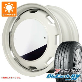 【タイヤ交換対象】サマータイヤ 165/55R15 75V ヨコハマ ブルーアースRV RV03CK ガルシア シスコムーン 4.5-15 タイヤホイール4本セット