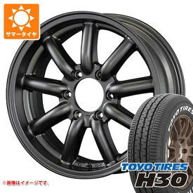 【タイヤ交換対象】NV350キャラバン E26用 サマータイヤ トーヨー H30 215/60R17 C 109/107R ホワイトレター ファブレス ヴァローネ MC-9 6.5-17 タイヤホイール4本セット