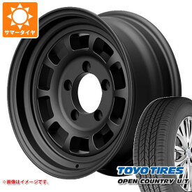 【タイヤ交換対象】ジムニー JB64W用 サマータイヤ トーヨー オープンカントリー U/T 215/70R16 100H ハイブリッジファースト ハイピーク J-01 5.5-16 タイヤホイール4本セット