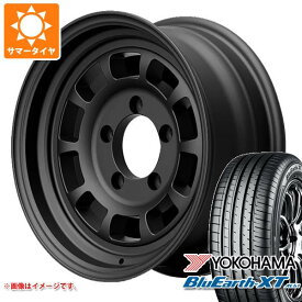 【タイヤ交換対象】ジムニー JB64W用 サマータイヤ ヨコハマ ブルーアースXT AE61 215/70R16 100H ハイブリッジファースト ハイピーク J-01 5.5-16 タイヤホイール4本セット