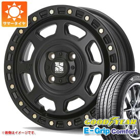 【タイヤ交換対象】サマータイヤ 165/55R15 75V グッドイヤー エフィシエントグリップコンフォート MLJ エクストリームJ XJ07 4.5-15 タイヤホイール4本セット