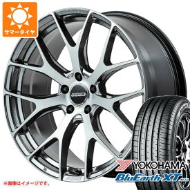 【タイヤ交換対象】アルファード 40系用 サマータイヤ ヨコハマ ブルーアースXT AE61 225/55R19 99V レイズ ホムラ 2x7FT 8.0-19 タイヤホイール4本セット